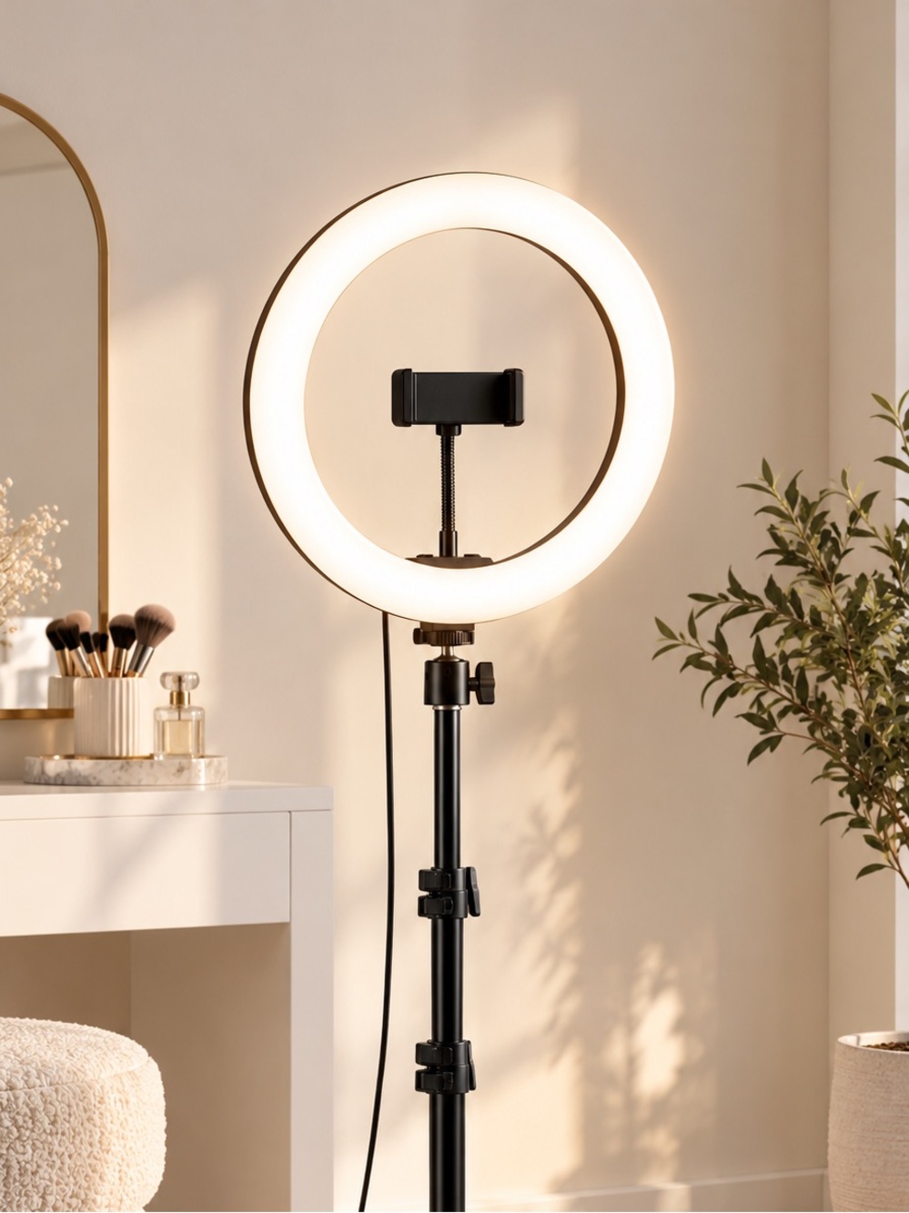 NWB 10-Inch Round Ring Light
